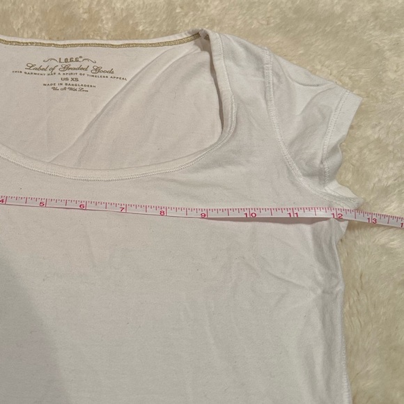 L.O.G.G. Women’s White T-Shirt (XS) - Picture 10 of 11